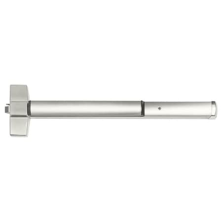New Courtyard 4 ft. Rim Exit Device with Sex Bolts, Satin Stainless Steel NE2006784